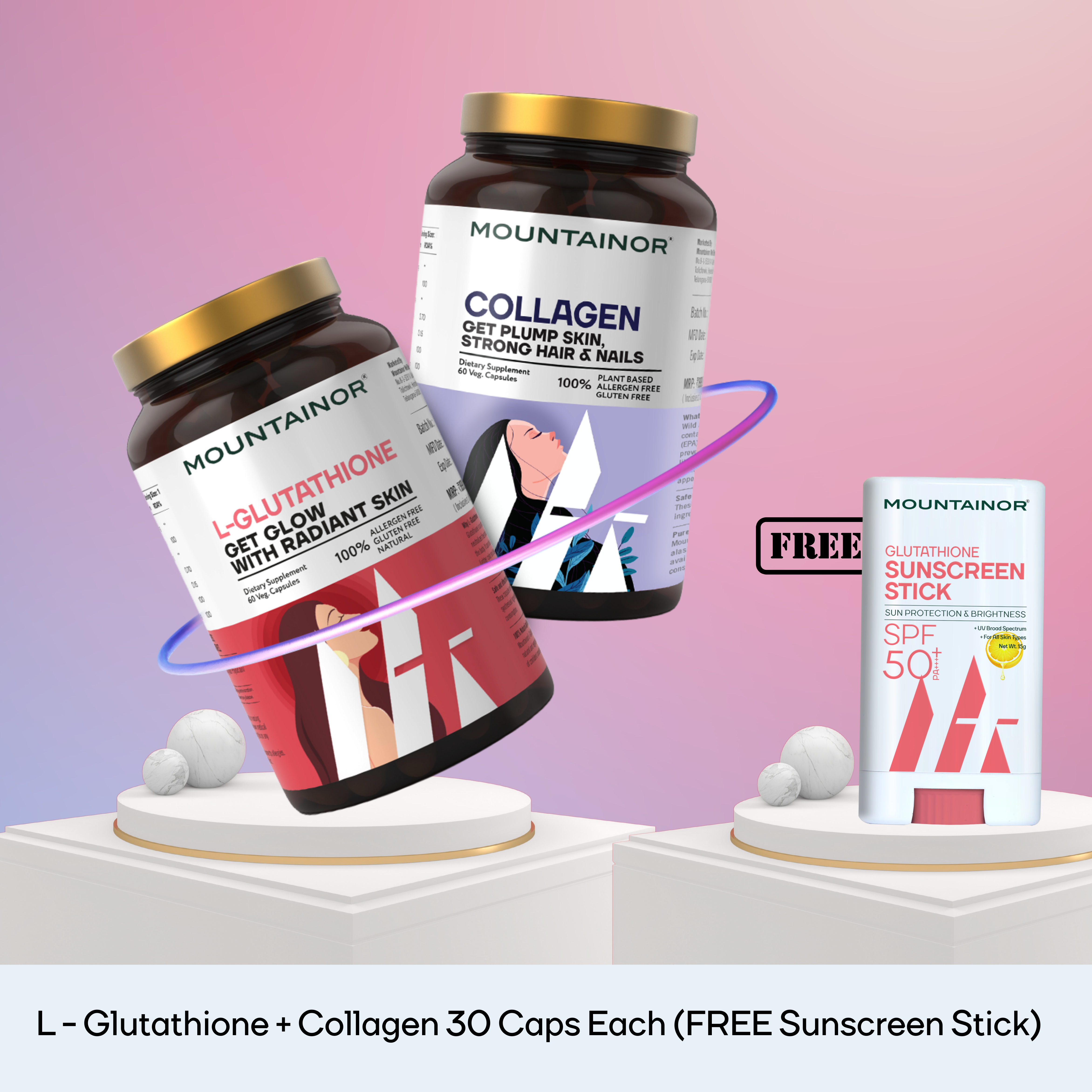 L-Glutathione + Collagen for Skin || Get FREE Gift