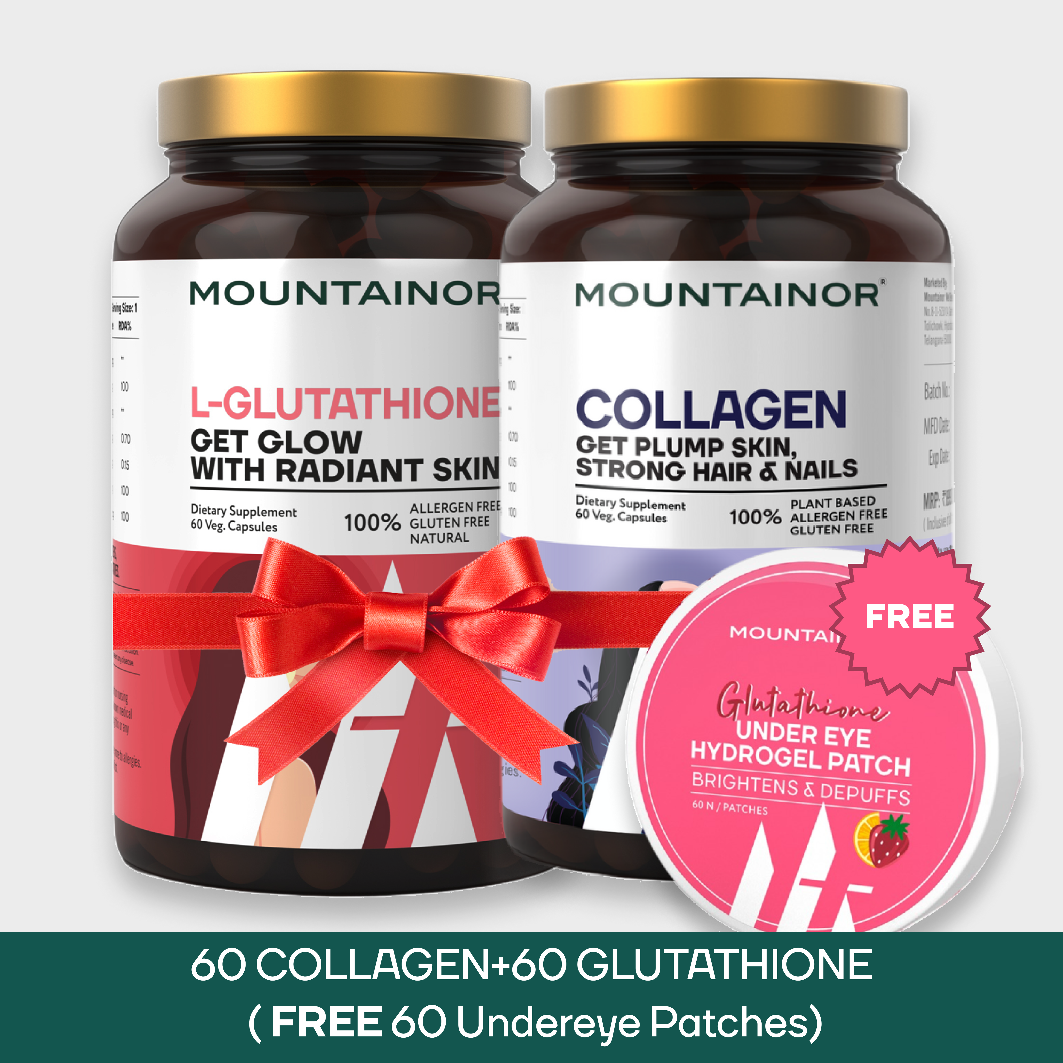 L-Glutathione + Collagen for Skin with Free Gift