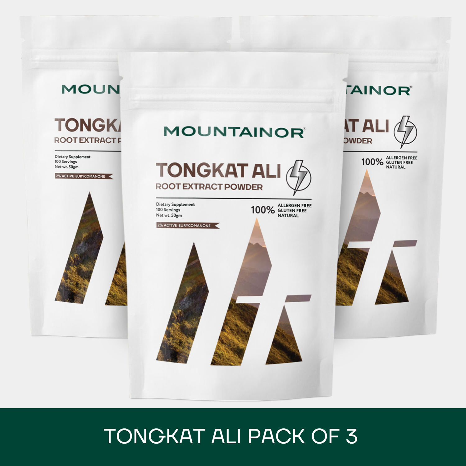 Tongkat Ali Powder - Enhanced Testo Level | Buy 1 Get 2 Free